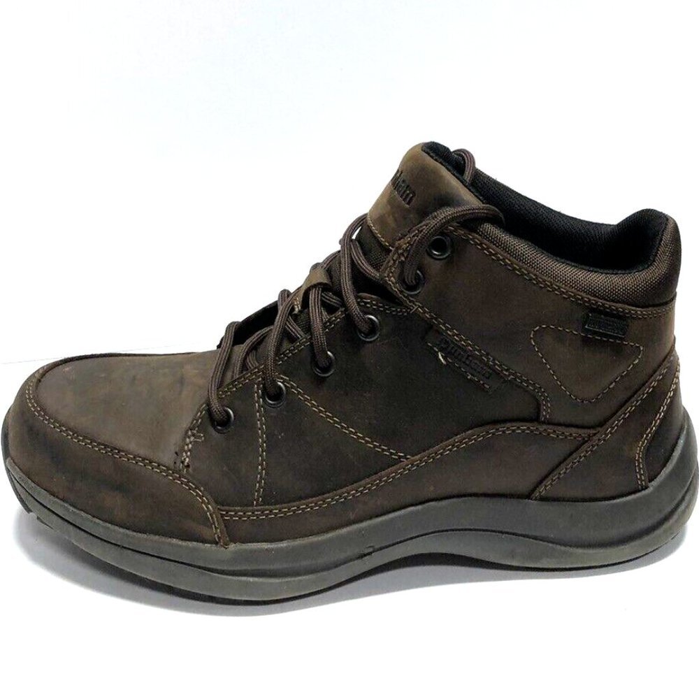 Dunham Simon Waterproof Boot Brown Leather Mens Size 8.5 M